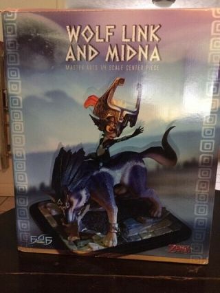 First 4 Figures Wolf Link & Midna Statue Legend Of Zelda Twilight Princess F4f