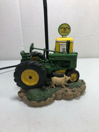 John Deere Tractor Table Lamp with Shade. 3