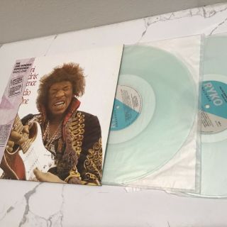 Jimi Hendrix Vinyl Bbc Radio One (clear Vinyl) Rare 3 Sided Ryko W/ Obi