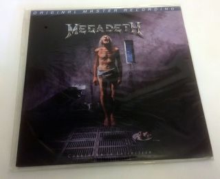 Megadeth Countdown To Extinction Mfsl Audiophile Collectors 2 Lp 