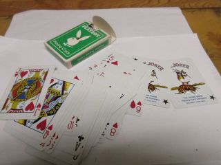 Playboy Casino,  Atlantic City,  Playing Cards,  Single Deck,  Vintage 3