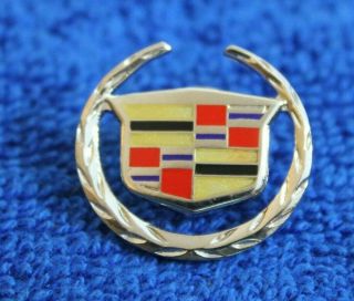 3 Cadillac Crest Pin Hat Lapel Pin Emblem Accessory Badge Logo Grille Fleetwood 5
