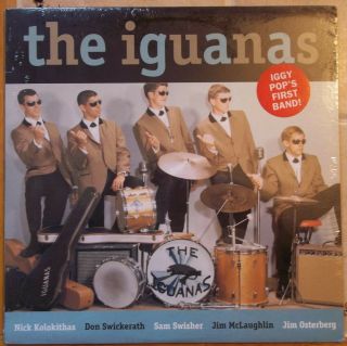 The Iguanas Lp Iggy Pop First Band