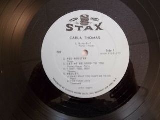 Carla Thomas Carla LP Stax 709 W/HYPE STICKER 3