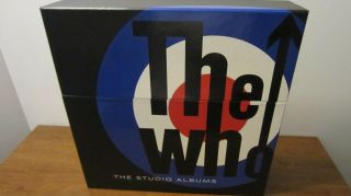 The Studio Albums [14 Lp Box Set] By The Who 180 Gram Vinyl [used}