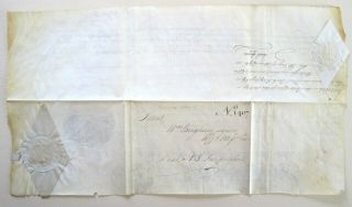 Thomas Mifflin Signed 1796 Land Grant Pennsylvania 4