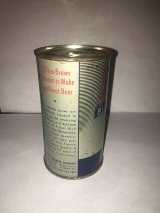 Very Pabst Blue Ribbon Older IRTP Flat Top Beer Can 4