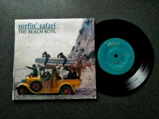 The Beach Boys Surfin Safari Ep Record Australia Eap - 1 - 20529 Ex Cond