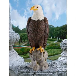 21 " Freedom Majestic Patriot Spirit American Bald Eagle Gallery Statue Sculpture