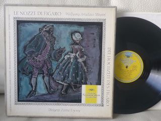 Dgg Slpm 138697/99 Mozart Le Nozze Di Figaro Fricsay Ed1 3 Lp Box Tulip