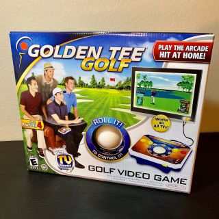 Golden Tee Golf Video Tv Game Plug Play Jakks Pacific System