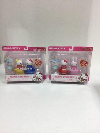 Hello Kitty Quick Steppers Blue Kitty Yellow Mimmy By Jakks Pacific Red Pink Two