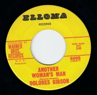 Dolores Gibson 45 I Got A Feeling Elloma Ex Killer Popcorn R&b Soul Hear