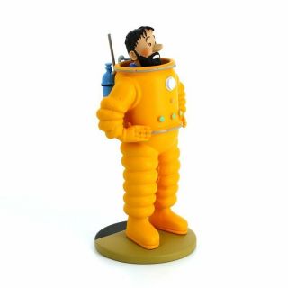 Capt.  Haddock Astronaut Polyresin Figurine Official Tintin Product