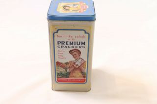 Collectable Premium Saltine Cracker Tin 3
