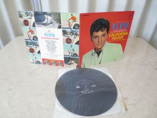 Elvis Presley 1966 Japan Only Lp California Holiday Spinout Japanese