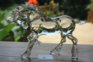 Breyerfest 2019 Store Special Defiant Crystal Draft Horse 1 Of 750 2
