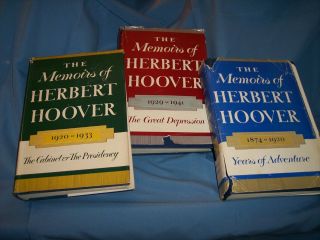 Herbert Hoover autographed 11 Volumes Addresses upon the American Road & more 3