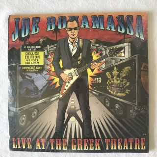 Joe Bonamassa - Live At The Greek Theater Vinyl 4lp Box Set Guitar Blues Rock
