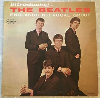 The Beatles Introducing The Beatles Lp Veejay Vjlp 1062 1964 Version Ii Mono