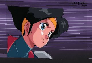 Bubblegum Crash Crisis Anime Cel Animation Art Linna Kenichi Sonoda Ova 1