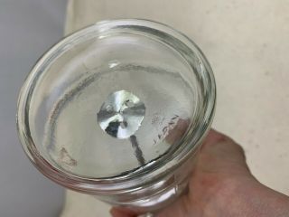 Vintage Cocktail Shaker Mixer Thirst Extinguisher Mid Century MCM Glass Chrome 6