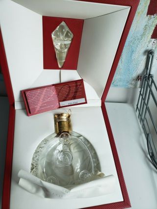 Remy Martin Louis Xiii Cognac Crystal Bottle In Collectible Box - Match