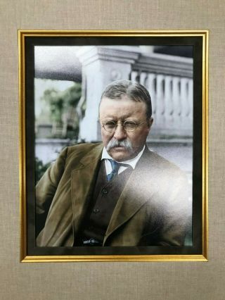 Theodore Roosevelt TLS Signed Outllok Letter MUSEUM CUSTOM FRAMED JSA 5