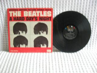 The Beatles " A Hard Days Night " United Artists Record Mono Ual - 3366 Vg,  /vg,