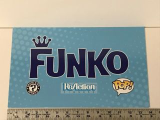 Funko Pop Toys R Us Store Display Sign Double Sided Rare Toys R Us 14 X 8.  5 In