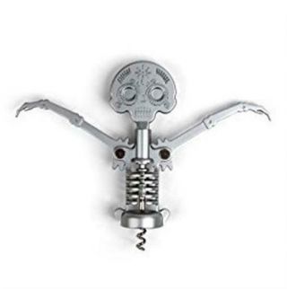 Wine Bottle Corkscrew - Day Of The Dead - Halloween Style Corkscrew Collectable