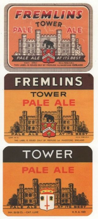 Old Beer Label/s - Fremlin