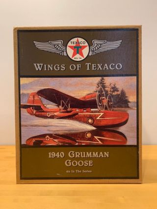Limited Edition Wings Of Texaco 4: 1940 Grumman Goose Airplane Bank