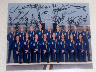 Blue Angels 2018 Combo Rare Signed 8x10 Photo Autographed Proof Us Navy 2
