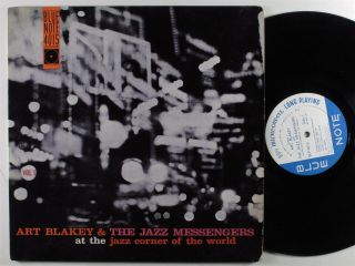 Art Blakey At The Jazz Corner Of The World Vol.  1 Blue Note Lp Mono W.  63rd
