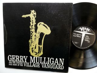 Gerry Mulligan At The Village Vanguard Lp Post Bebop Jazz 1961 Mono