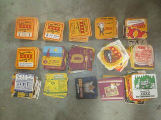 480 Plus & Different Castlemaine Xxxx Brewery Issued Beer Coasters