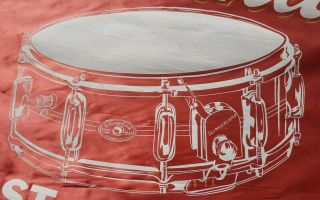 Vintage Slingerland Drum dealer banner The Foremost in Percussion - 19 