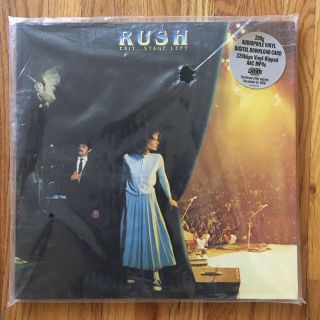Rush “exit Stage Left” 200 Gram Vinyl Record Album Live 2 X Lp - Audiophile