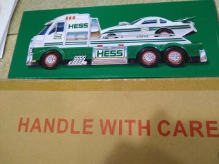 2016 Hess Toy Truck Dragster Car - Hess Truck