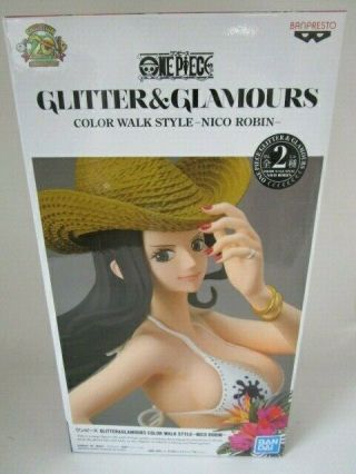 E1394 Banpresto One Piece Glitter & Glamours Figure " Robin Color Walk " A