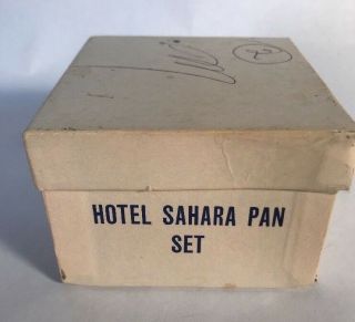 Sahara Las Vegas Playing Cards Hotel Pan Deck Set Box Vintage Hotel 2