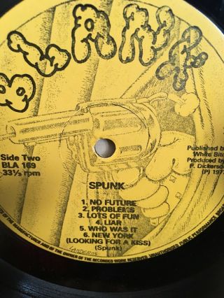 The Sex Pistols SPUNK Vinyl On Blank Records 2