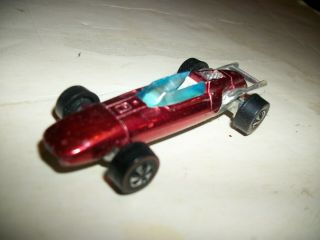 1969 Hot Wheels Redline Indy Eagle Red With White Interior (rare)