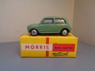Metosul Portual Vintage Morris Mini Cooper Rare Item Nmint