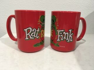 2 Ed Big Daddy Roth Rat Fink Coffee Mugs 2