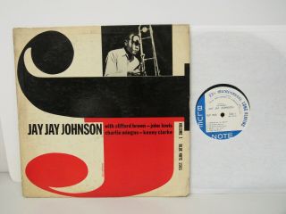 Jay Jay Johnson - The Eminent Vol 1 - Jazz Lp - Blue Note - Mono - Rvg Ear