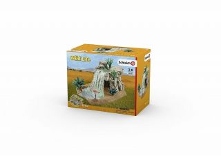 Schleich 42257 Toy Figure Chrome Waterfall Wild Life Safari Playset Toys