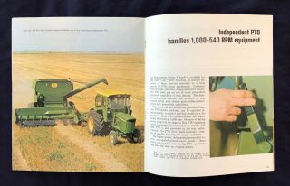 1967 JOHN DEERE 3020 - 4020 STANDARD TRACTORS 28 Page Brochure 7
