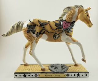 The Trail Of Painted Ponies " Western Charm " 1st Edition 1e/0600